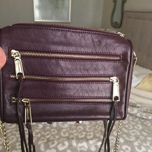 Rebecca Minkoff Mini 5 zip crossbody bag